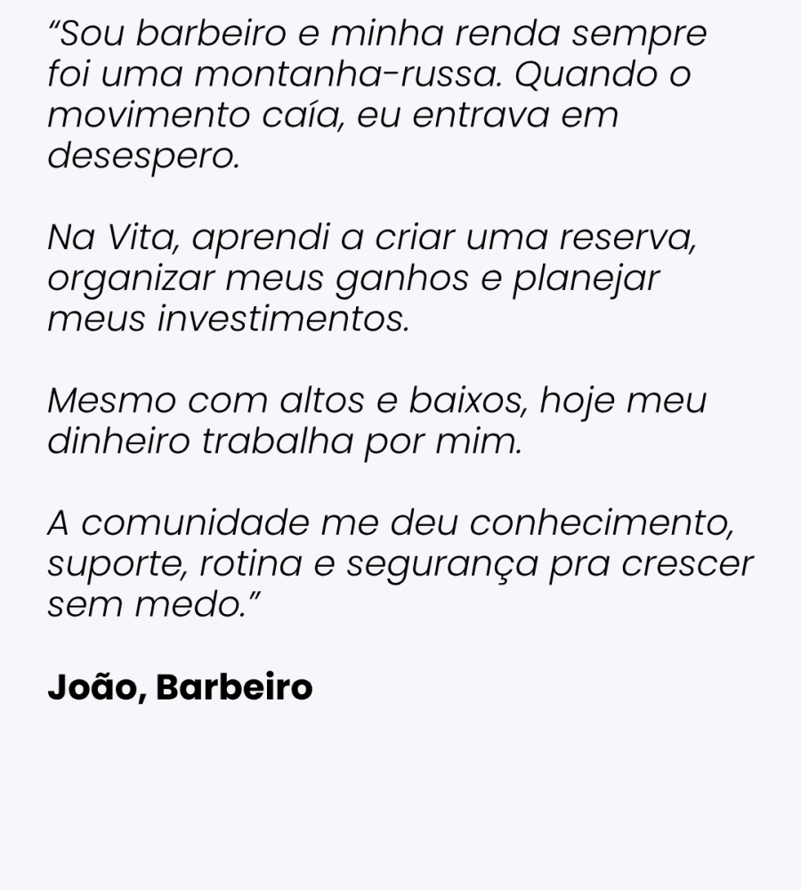Depoimento Vita