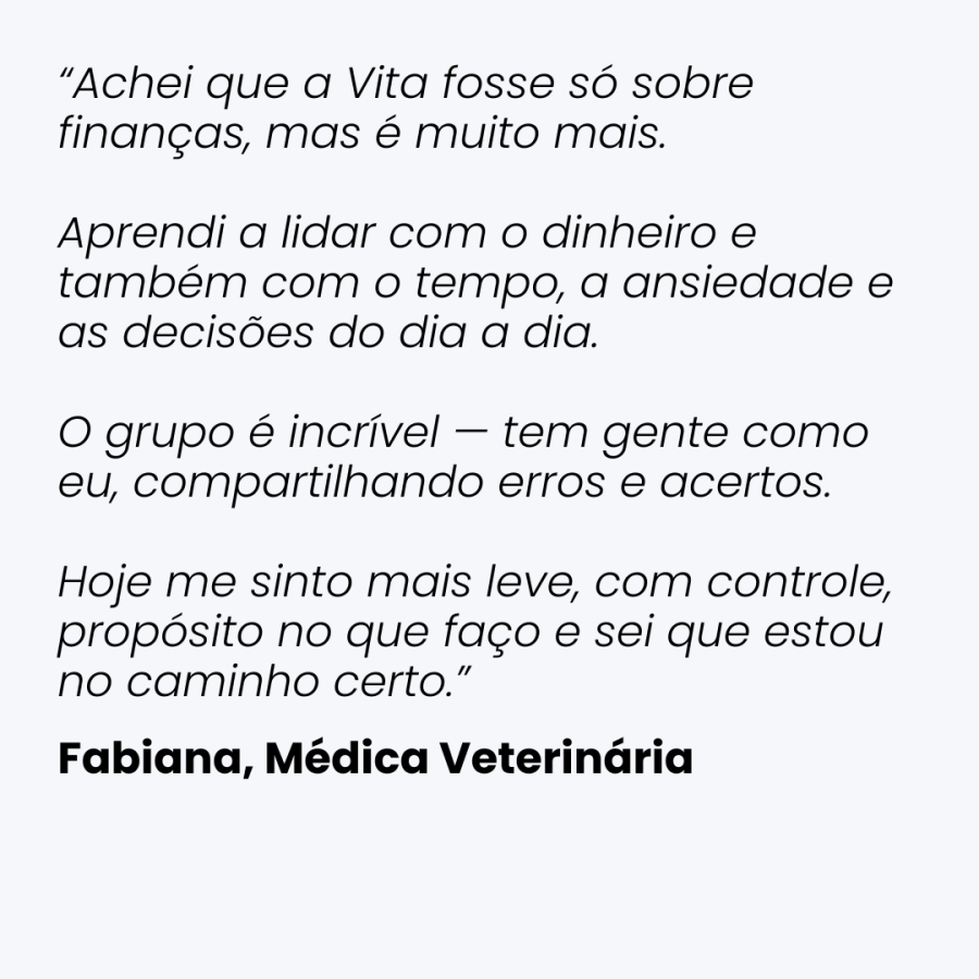 Depoimento Vita